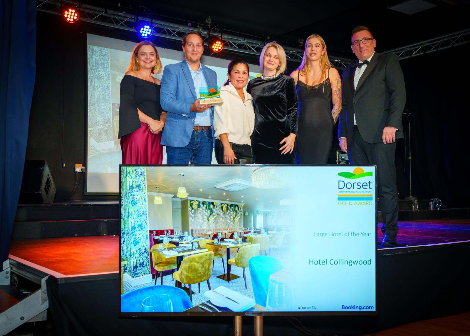 Hotel Collingwood Scoops 2 awards at the Dorset Tourism Awards